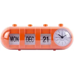 Réveil Retro Tube Calendar Flip