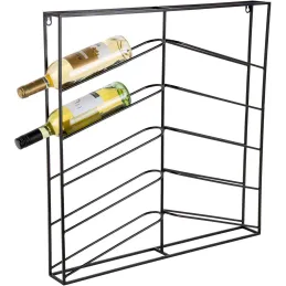 Support mural pour bouteilles de vin Cuadro