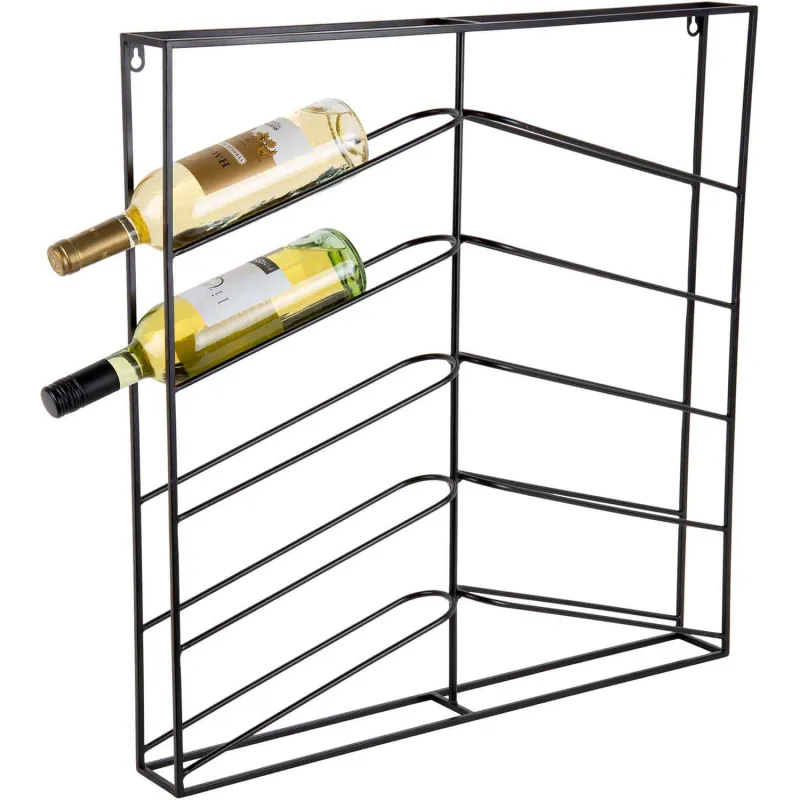 Support mural pour bouteilles de vin Cuadro