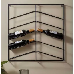 Support mural pour bouteilles de vin Cuadro