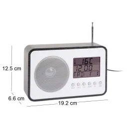 Réveil avec radio FM Retro