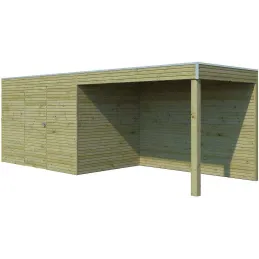Abri de jardin traité 300 x 210 cm Qube