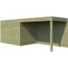 Abri de jardin traité 300 x 210 cm Qube