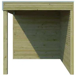 Abri de jardin traité 300 x 210 cm Qube