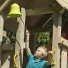Cloche de pompier pour cabane enfant