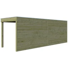 Abri de jardin traité 300 x 210 cm Qube