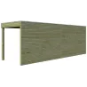 Abri de jardin traité 300 x 210 cm Qube