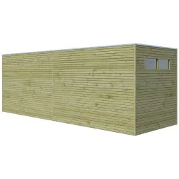 Abri de jardin traité 300 x 210 cm Qube