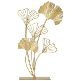 Sculture en métal Leaf 26 x 11.5 x 44.5 cm