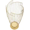 Porte parapluie en métal doré Fashion 28 x 69 cm