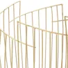 Porte parapluie en métal doré Fashion 28 x 69 cm