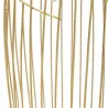 Porte parapluie en métal doré Fashion 28 x 69 cm