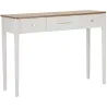 Console en bois avec tiroirs Matera 107 x 37 x 80 cm