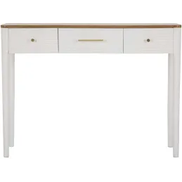 Console en bois avec tiroirs Matera 107 x 37 x 80 cm