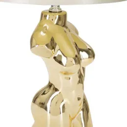 Lampe à poser en céramique Buste glam