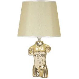 Lampe à poser en céramique Buste glam