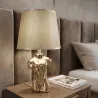 Lampe à poser en céramique Buste glam