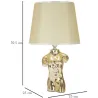 Lampe à poser en céramique Buste glam