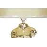 Lampe à poser en céramique Buste glam