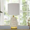 Lampe à poser en céramique et métal Pigny 15 x 30.5 cm