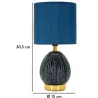 Lampe à poser en céramique et métal Flavi 15 x 30.5 cm