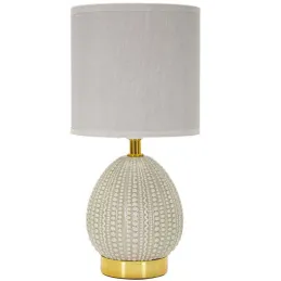 Lampe à poser en céramique  et métal Flavi 15 x 30.5 cm
