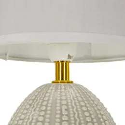 Lampe à poser en céramique  et métal Flavi 15 x 30.5 cm