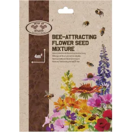 Mélange graines de fleurs attractives pour insectes