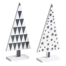 Sapin en bois laqué à motifs