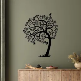 Décoration murale en métal Nature