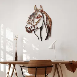 Décoration murale en métal Animal