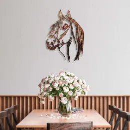 Décoration murale en métal Animal
