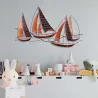 Décoration murale en métal - Mer