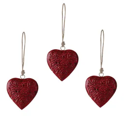 Coeur à suspendre en métal