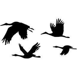 Décoration murale en métal Oiseaux