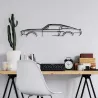 Décoration murale en métal Voiture