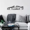 Décoration murale en métal Voiture
