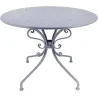 Table ronde en fer 70 cm Belle Époque