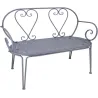 Banc en fer Belle Époque