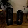Lanterne en métal ajouré (Lot de 2)