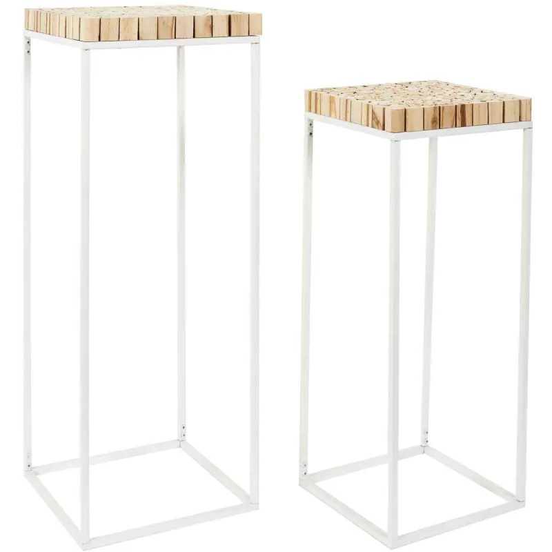 Sellette gigogne rondin (Lot de 2)
