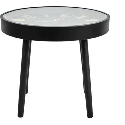 Table basse horloge silencieuse Lounge 50 cm