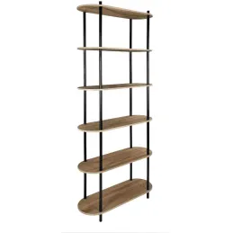 Etagère en bois Cobe 80 x 30 x 181 cm
