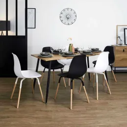 Table extensible 4 à 6 personnes Abbott