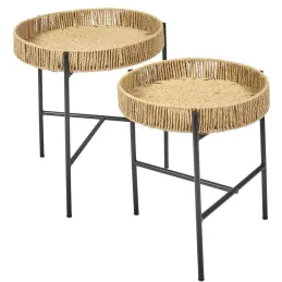 Table d'appoint gigogne Pampa (Lot de 2)