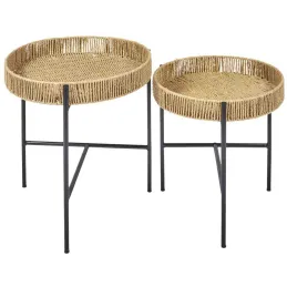 Table d'appoint gigogne Pampa (Lot de 2)