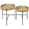 Table d'appoint gigogne Pampa (Lot de 2)