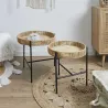 Table d'appoint gigogne Pampa (Lot de 2)