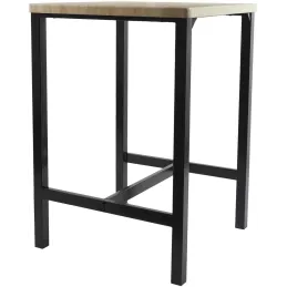 Ensemble table mange debout avec 2 tabourets Loka