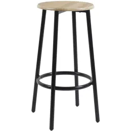 Ensemble table mange debout avec 2 tabourets Loka